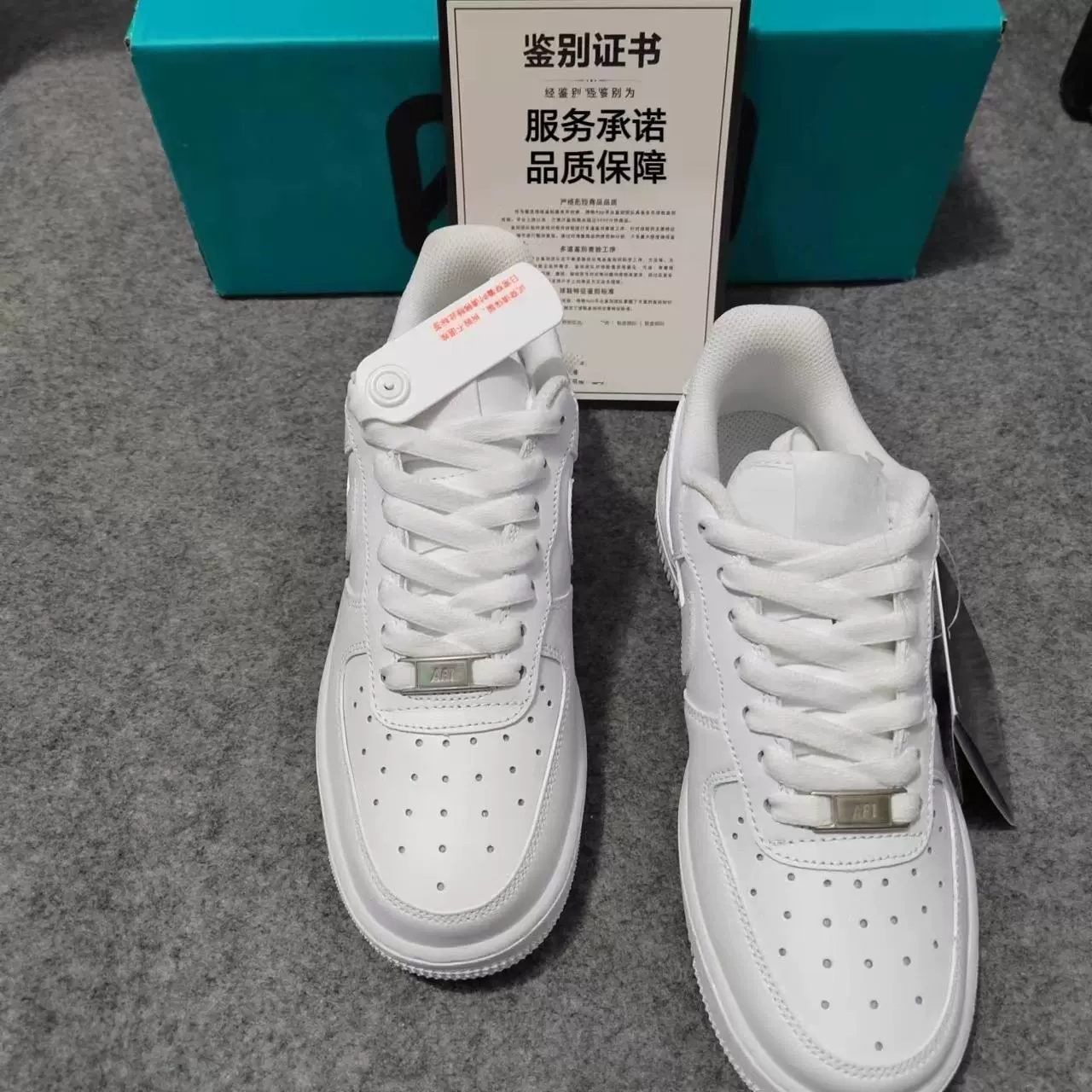 Putian Pure Original Air Force One Pure White AF1 First Layer Leather Low-top Couples White Shoes Wheat sneaker for Men and Women