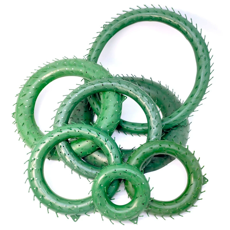 Christmas wreath diy decoration plastic wreath bottom ring 15cm20cm25cm30cm35cm wreath simulation wreath