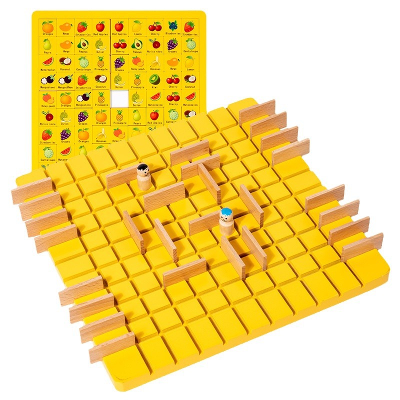 Paso a paso campamento juego de ajedrez juego de rompecabezas de los niños juegos de mesa educativos para niños estudiantes de primaria ruptura de interacción multi-usuario