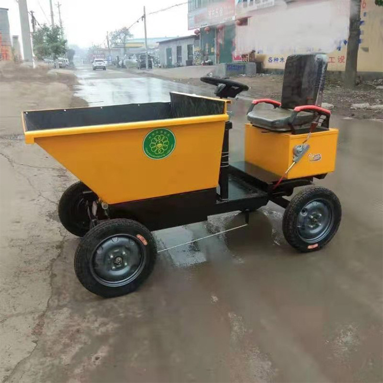 厂销售工地用手推灰斗车 现货电动灰斗车 供应电动灰斗车