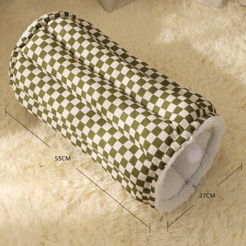 격자 터널 매트 - 그린 [사이즈 Free]