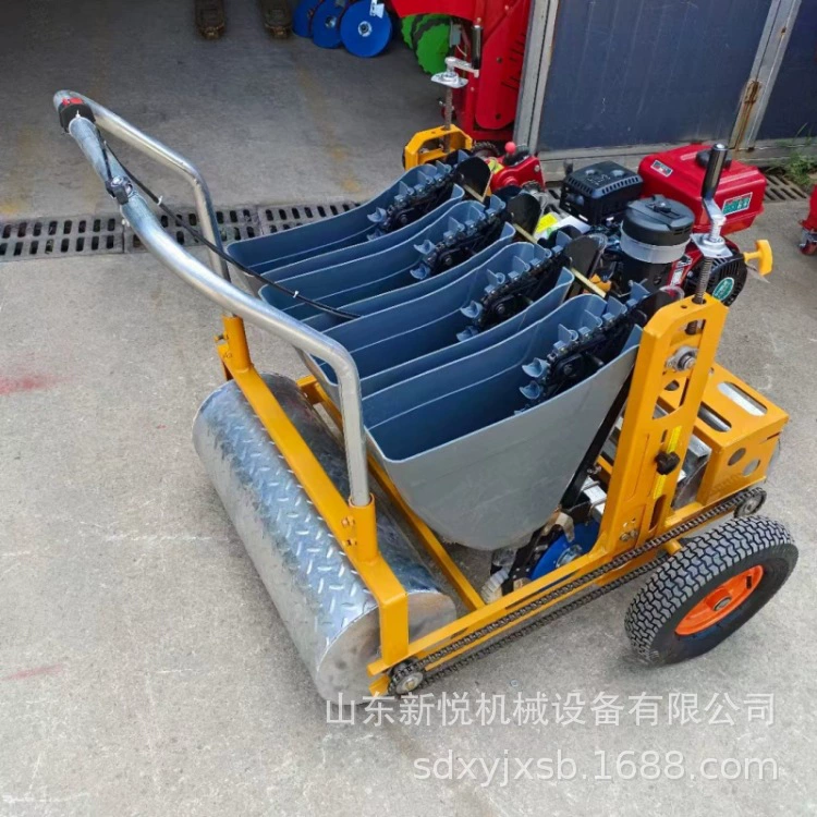 5-элементная бензиновая машина для посадки чеснока, четырехэлементная самоходная сеялка для чеснока, сеялка из перламутра Юаньху