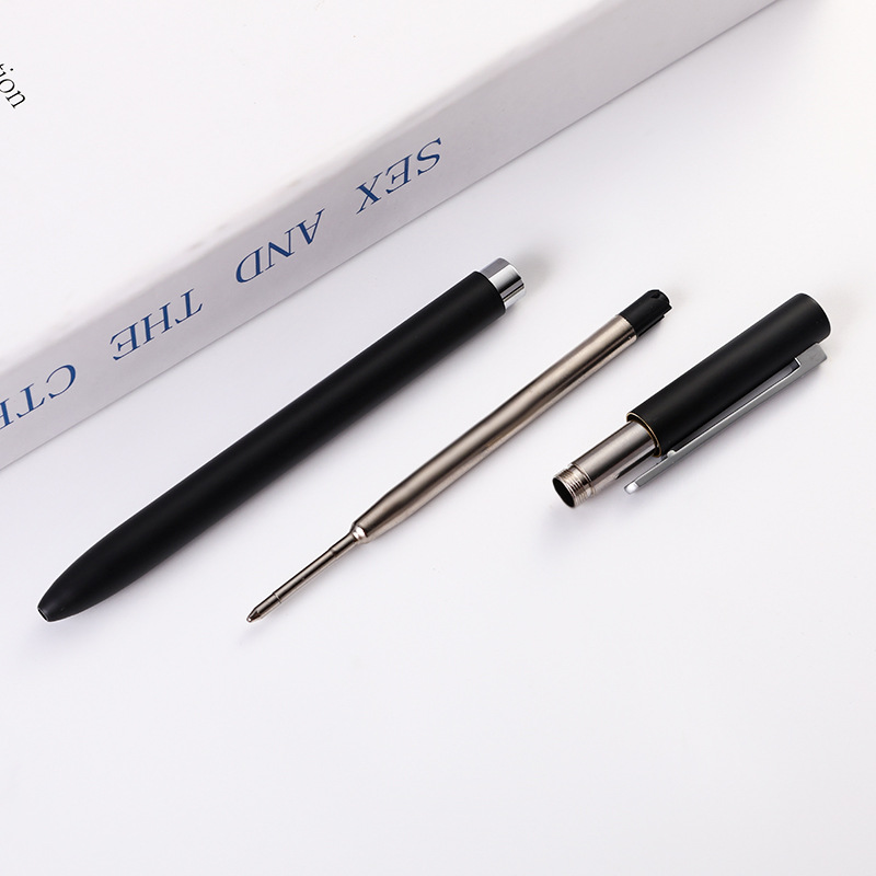 Metal firma pluma Xiaomi pluma giratoria bolígrafo publicidad regalo negocio letras LOGO Xiaomi pluma de metal