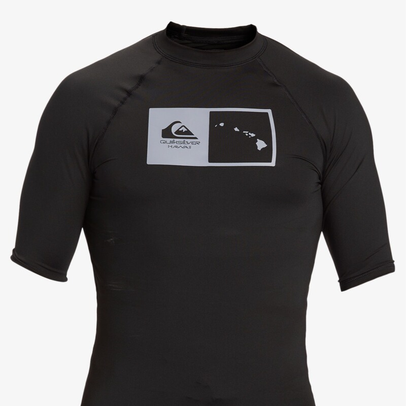 Quiksilver Wetsuit Men's Short-Sleeved Swimsuit Sun Protection Clothing Summer Professional Surfing Clothing T-Shirt Quiksilver Wetsuit Men's Short-Sleeved Swimsuit Sun Protection Clothing Summer Professional Surfing Clothing T-Shirt