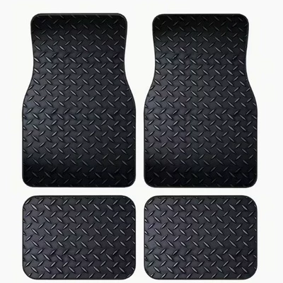 Set of Non-Slip Mats, Retro Nordic – Avtomobil döşəmə paspasları - sku130-color-temu-hot-selling-floor-mats-138-3344cm-two-piece-pack