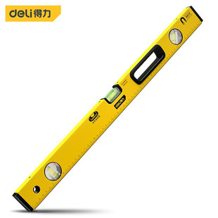 Powerful Tool Dl290600 Precision Milling Bottom Level Ruler Plus Medium Box 600mm Strong Magnetic Multi-Angle Level Ruler Aluminum Alloy