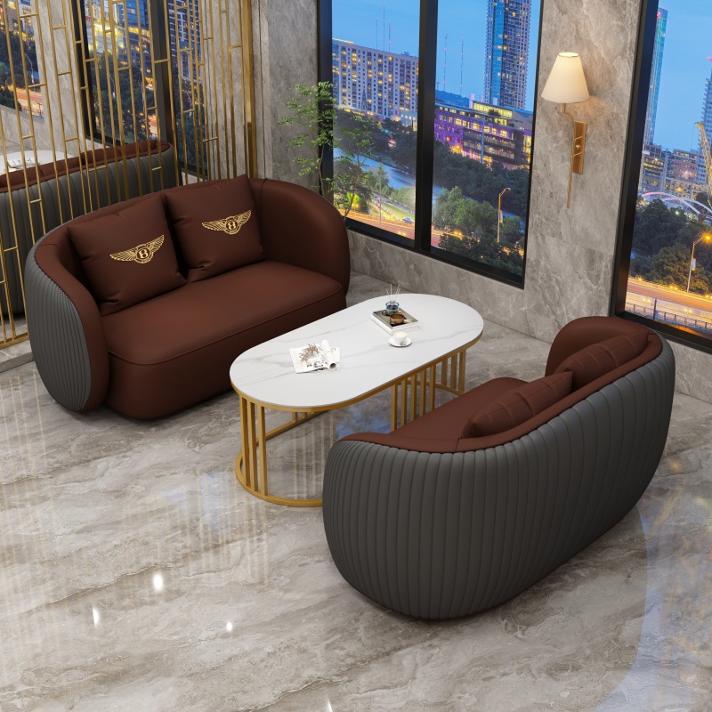 Café nórdico tienda de té de leche sofá asiento de tarjeta sala de ocio sala de té tienda de ropa de belleza mesa de té comercial combinación image 10