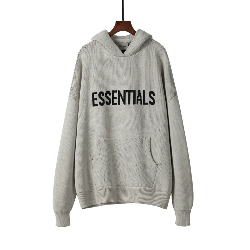Заводской состав ESS четыре вязка высокой улицы буква худи свитер FOG топ Essentials