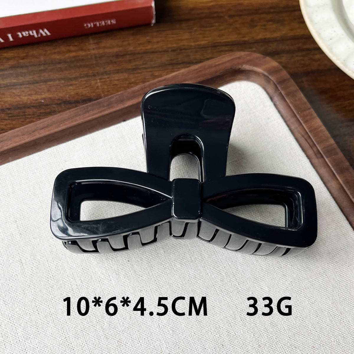Aitong gran corbata de silicona suave clip de agarre de espalda cráneo clip de pescado clip de cabello más clip de cabello seguro no pegar la cabeza resistente a la caída del cabello