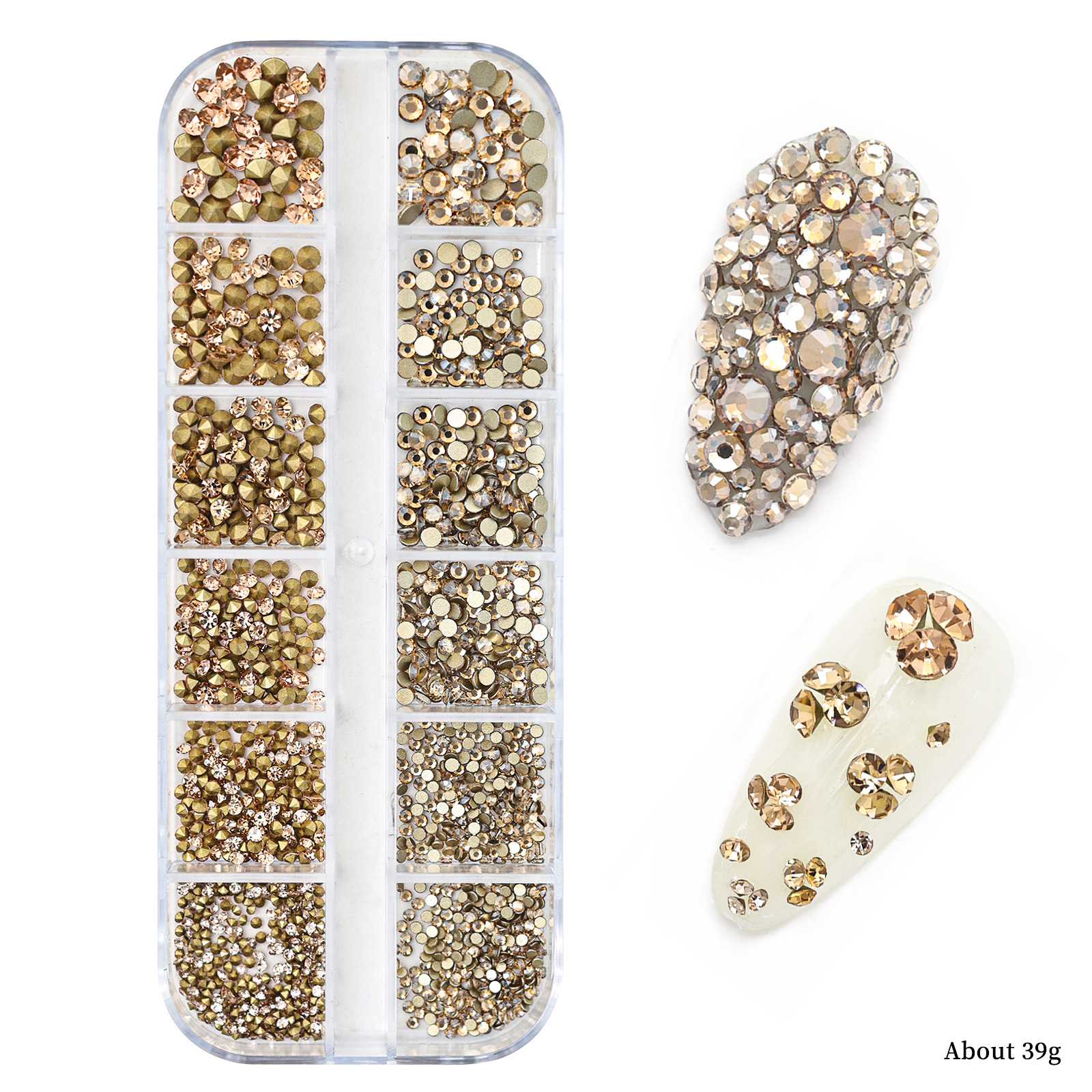 샴페인과 혼합 된 평평한 바닥 뾰족한 바닥 03 #