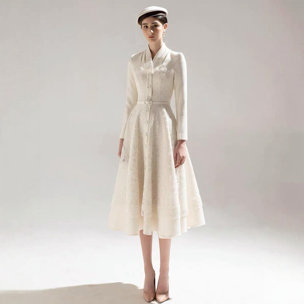 Small design base lace dress