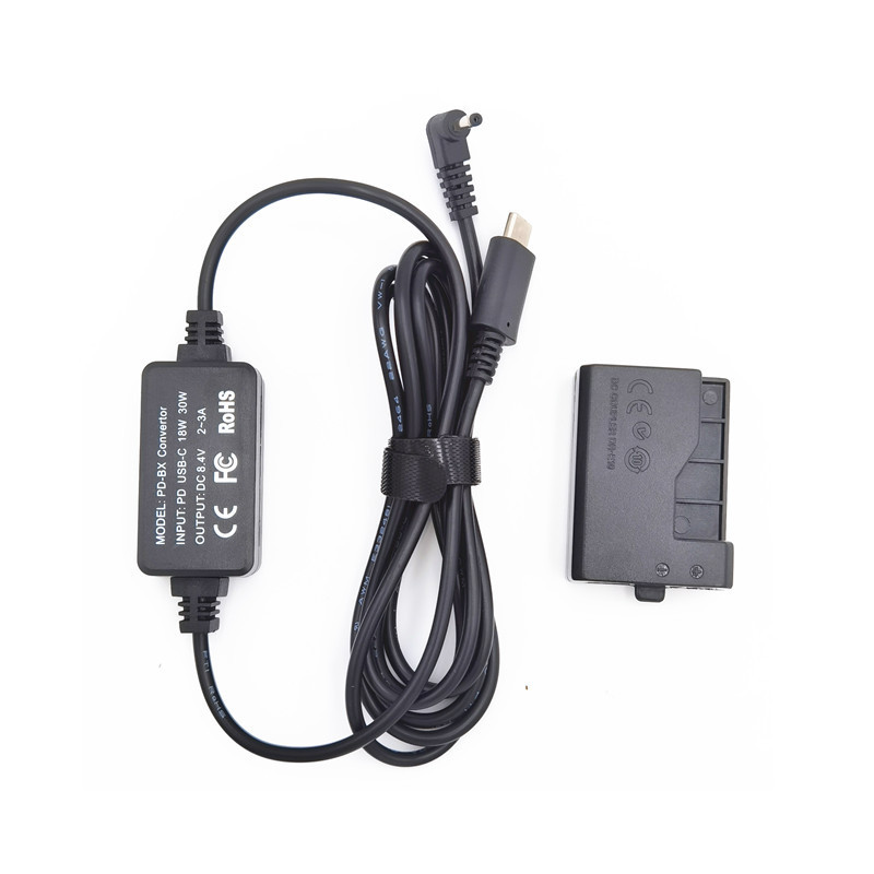 PD/TYPE-C for Canon EOS1100D 1300D 1200D 1500D fake battery LPE10 Power Bank