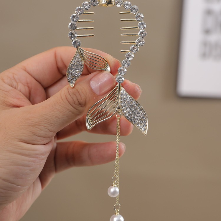 Bolas DE LOS NIÑOS clip de pelo de alta Cola de Caballo temperamento espalda Cabeza chica horquilla updo artefacto hembra Cola de Caballo hebilla tocado