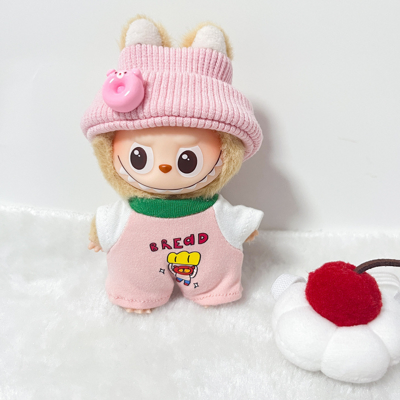 现货拉布布4.0衣服 林小牙可爱连体裤 泡泡玛特挂件labubu4.0娃衣|undefined