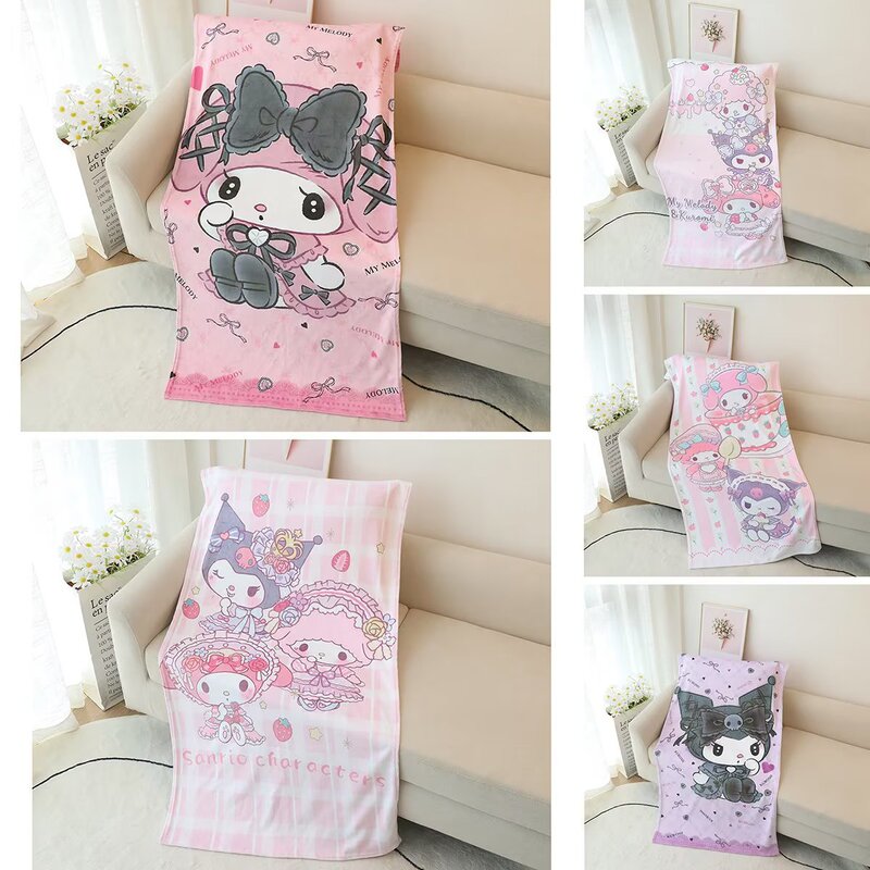 Cartoon Household Small Towel Children's Bath Towel Absorbent Wash Face Towel Thickened Hand Towel Sports Sweat Towel Beach Towel