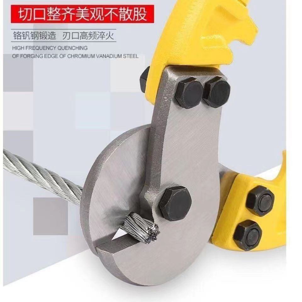 Procesamiento de tijeras de alambre personalizadas, cortadoras de alambre, cortadoras de alambre de plástico manuales, cortadoras de alambre de acero especiales para alambre de acero