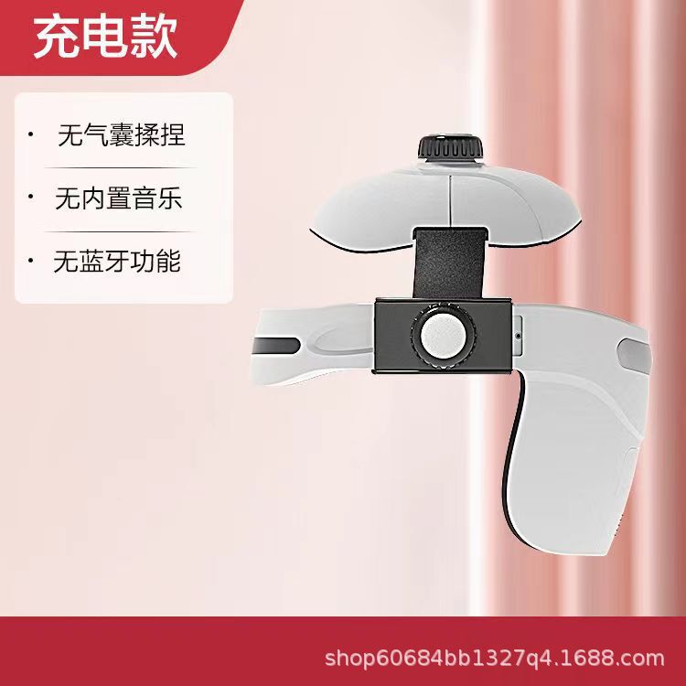 ヘッドマッサージ器家庭用全自動ホットマッサージ器気圧揉みブルートゥース音楽経絡疎通器プレゼント|undefined