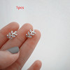 Sophisticated adjustable ear clips, advanced earrings, simple and elegant design, no pierced ears, high-quality style