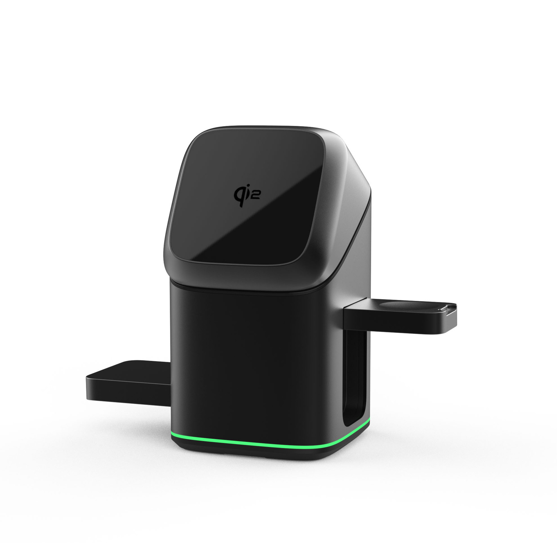 Qi2 블랙 Apple Watch 단일 충전기