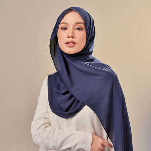 [Strictly Selected] Middle Eastern Women's Sunscreen Turban, Simulated Silk Satin Long Scarf, Satin Material Women's Turban