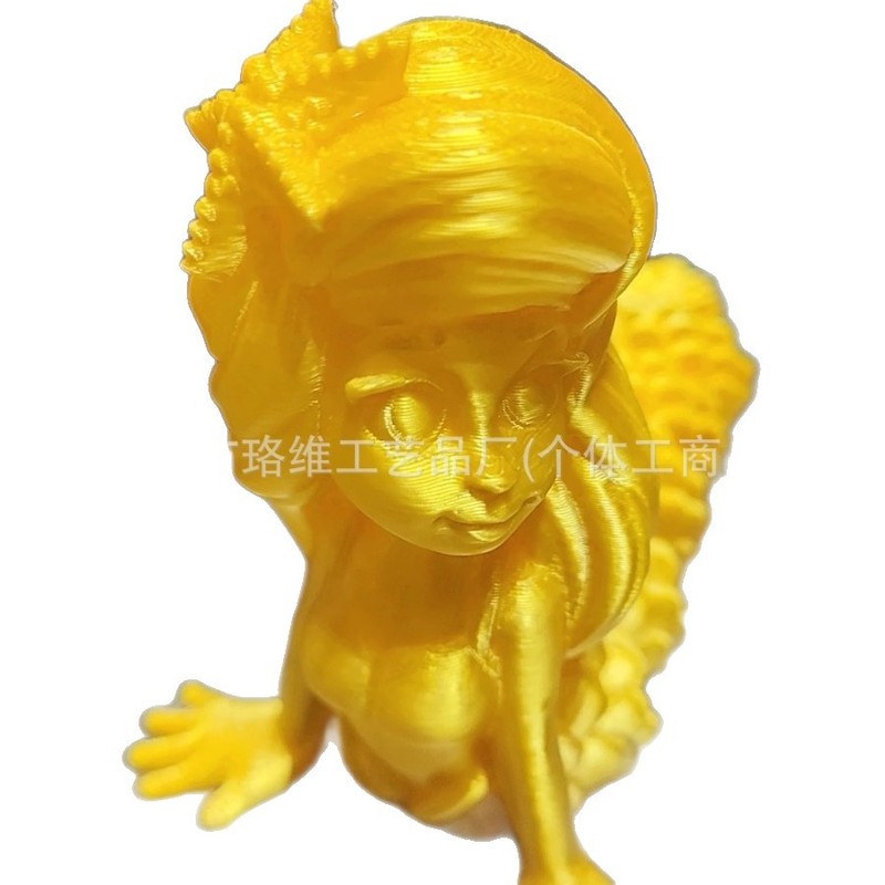 3d打印美人鱼可动关节可爱儿童玩具礼物模型摆件爱丽儿精美卡通酷|undefined