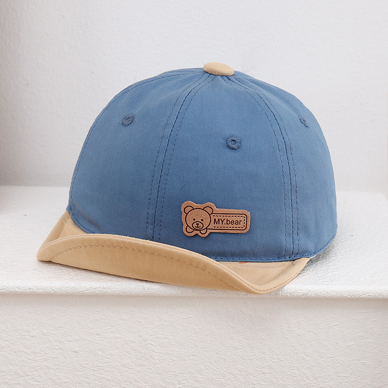 Sombreros para bebés lindos gorras de lengua de goma suave primavera / otoño / invierno gorras de béisbol para bebés varones y niñas sombreros de algodón versátiles