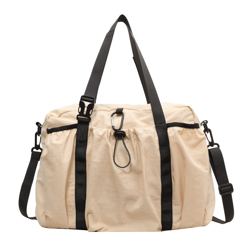 Corea del Sur estilo perezoso gran capacidad bolsa de viaje al aire libre ocio deportes fitness bolsa de hombro del todo partido bolsa de mensajero bolsa