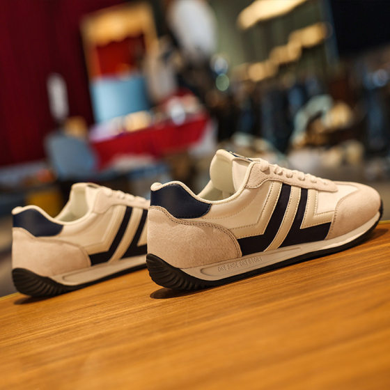 Summer New Fashion Men's Shoes 2023 Trendy All-match Casual Travel Running Forrest Gump Shoes Genuine Leather Canvas Sneakers