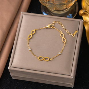 (Cross-border trading), unlimited brand bracelet stainless steel, sophisticated accessory
