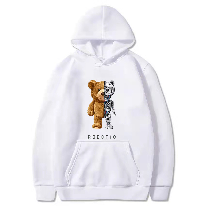 Transfronterizo Amazon Independent Station Venta caliente de otoño e invierno Tendencia europea y americana town violento estampado sudadera con capucha para hombre para mantener el calor