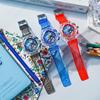 Ultra, cartoon children's watch, Ultraman Tiga, light watch for kindergarten for elementary school students, toy, 3-12 years