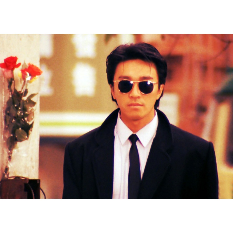 Zhou Xingchi foto de película clásica póster nostálgico retro decoración marco dormitorio pintura de pared simple