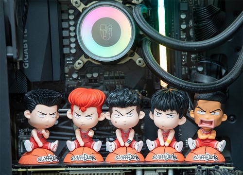Q version of Slam Dunk 5 types of sitting balls, Sakuragi, Rukawa Kaede, Akagi Miyagi, Mitsui Hisashi, car boxed ornaments