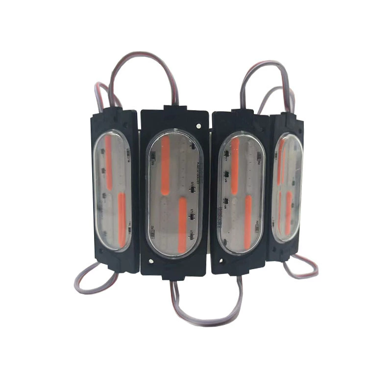 Гуанчжоу грузовик светодиод низкое напряжение 12V/24V высокая яркость красный и синий мигающий предупреждающий декоративный светодиодный рекламный модуль свет