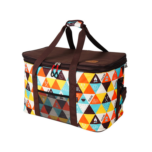 CLS outdoor large-capacity camping bag adjustable height sundries storage box camping handbag self-driving travel bag