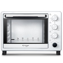 长帝GCV251电烤箱多功能独立温控烘焙蛋糕烤箱小型果蔬肉风干果机