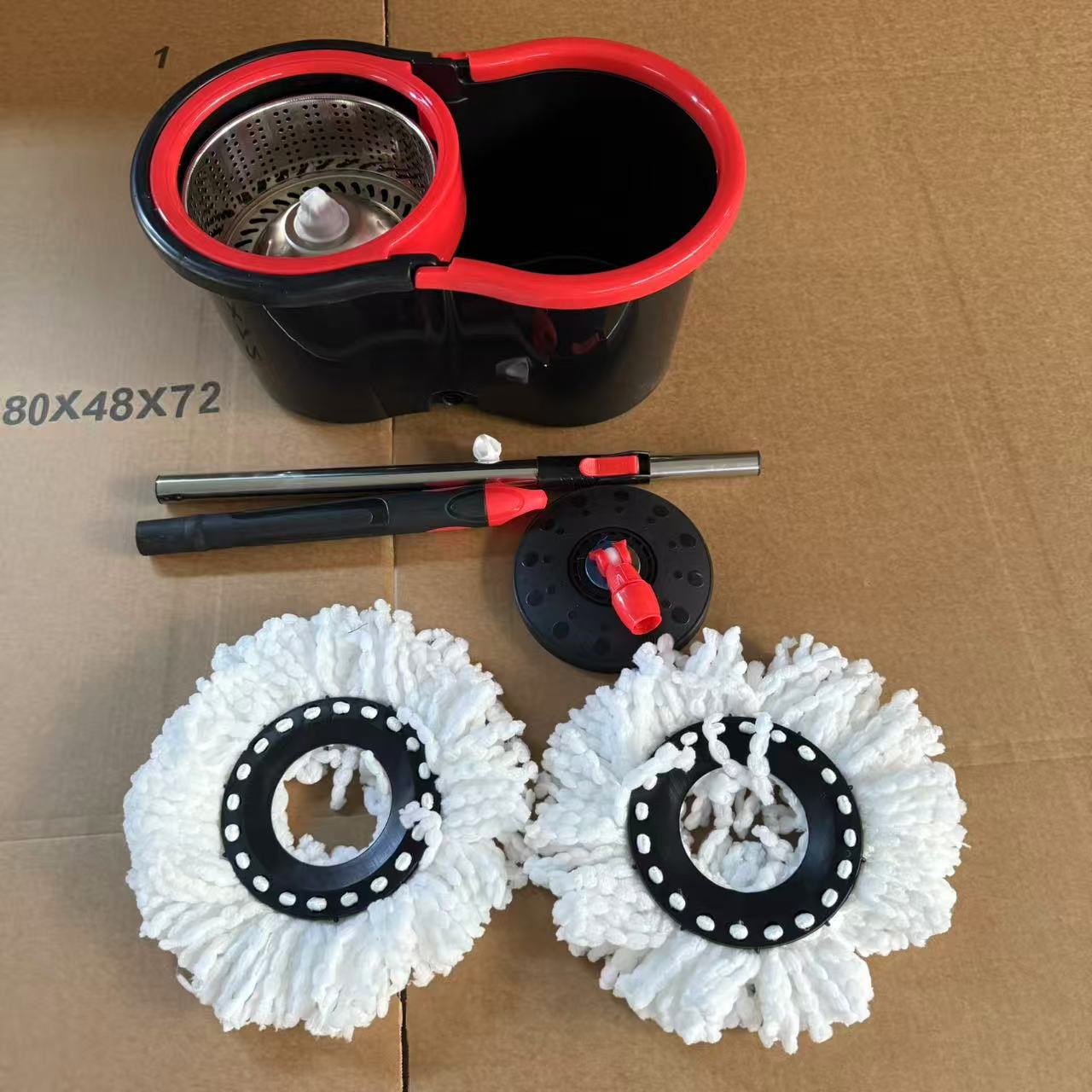 Mopo casero giratorio Mopo casero doble accionamiento Mopo casero seco tela de toque sin lavado a mano Mopo casero