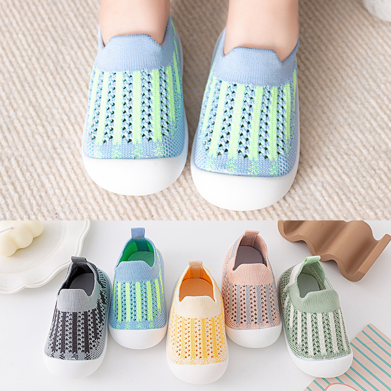 Baby Toddler Shoes Baby Net Shoes Summer New Soft Sole Children's Shoes 1-2-3 Years Old Non-slip Breathable Mesh Shoes