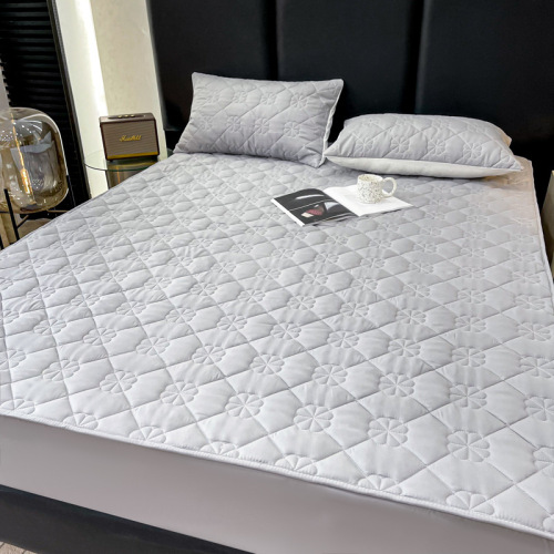 Three-proof fitted sheet protective pad mattress dustproof protective cover protective cover anti-dirty fitted sheet hotel bedding