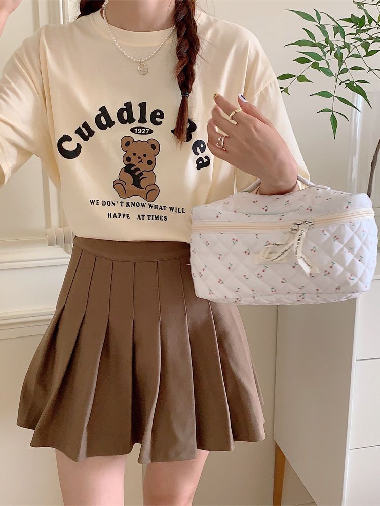 3992 bolsa de cosméticos Linda bolsa de almacenamiento de cosméticos de gran capacidad portátil de viaje bolsa de lavado Portátil Bolsa de cosméticos