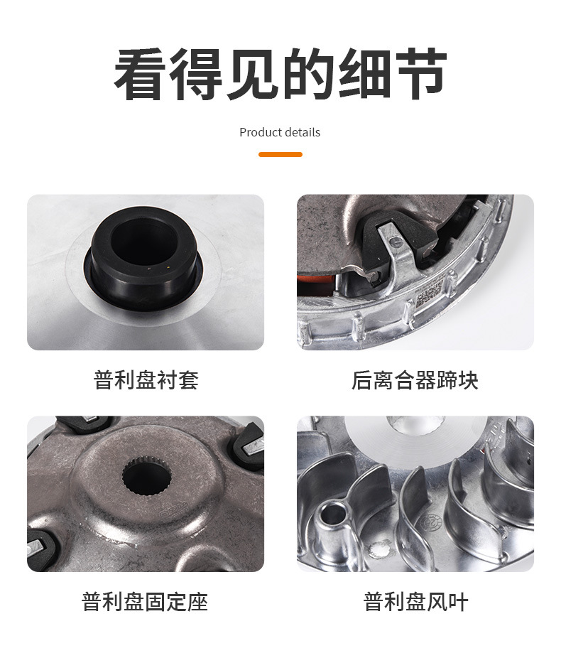 Loncin Lx350T-5 Wuji Sr4Maxc400Gt Active Pulley Roller Kit