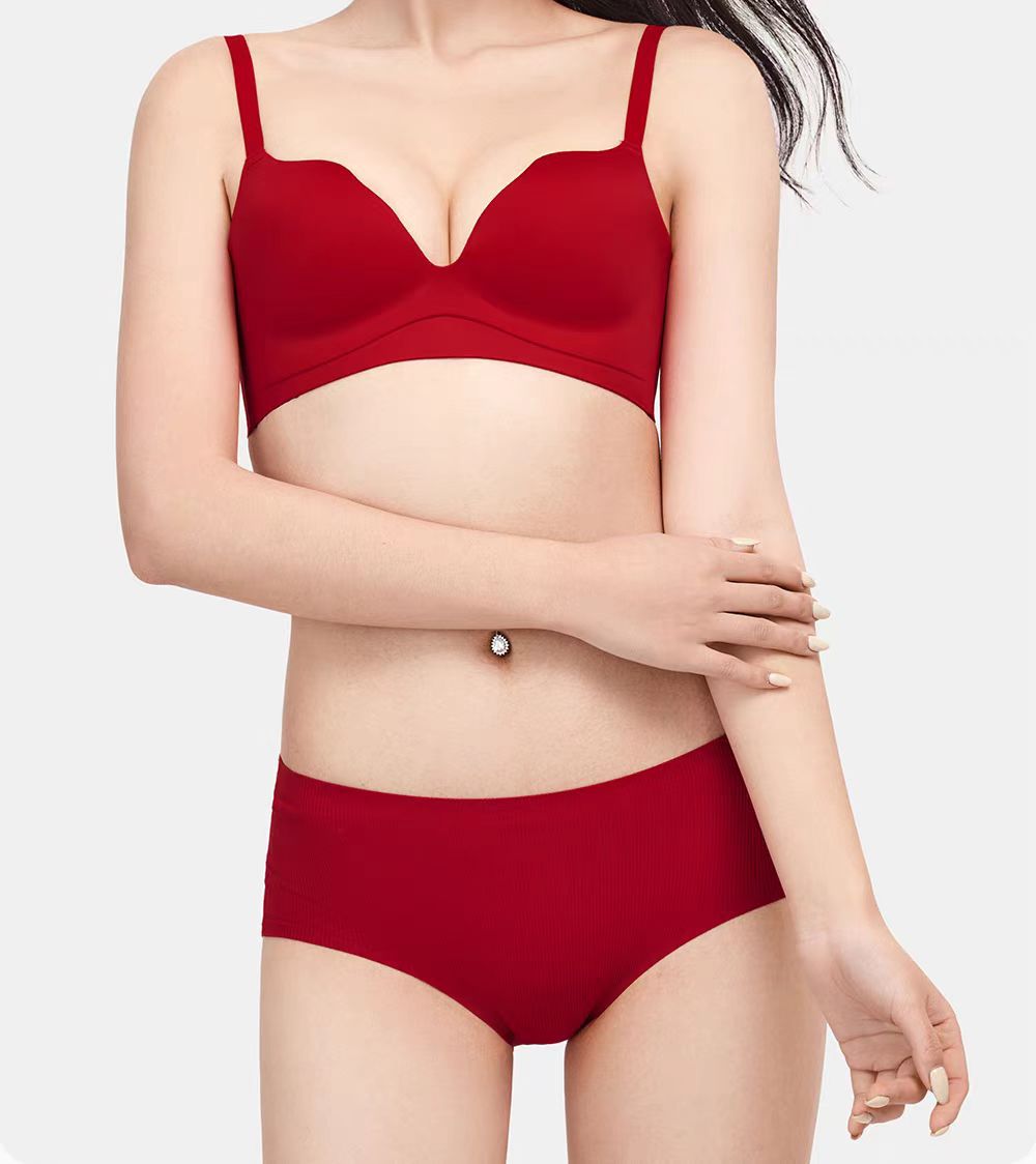 빨간색 단일 조각