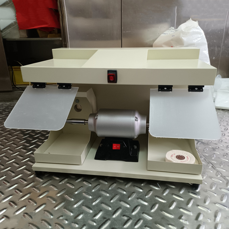 Máquina de pulido de cubierta grande dental reparación dental equipo especial dentadura fábrica clínica oral doble máquina de pulido superior