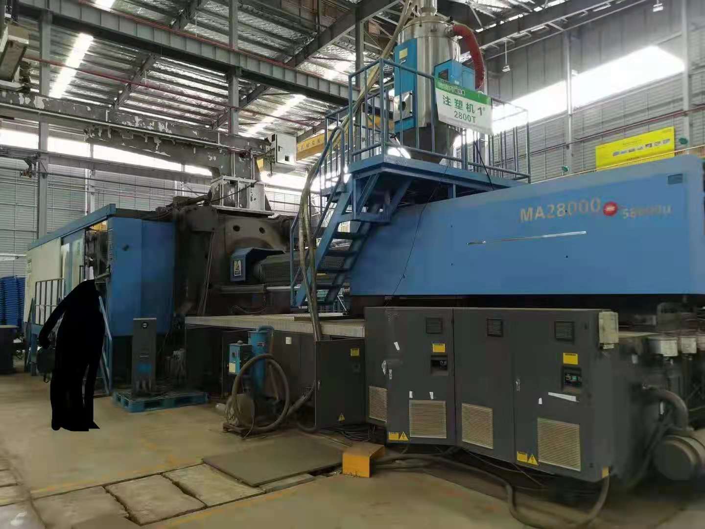 海天注塑机MA28000T工厂闲置机械设备现场处理