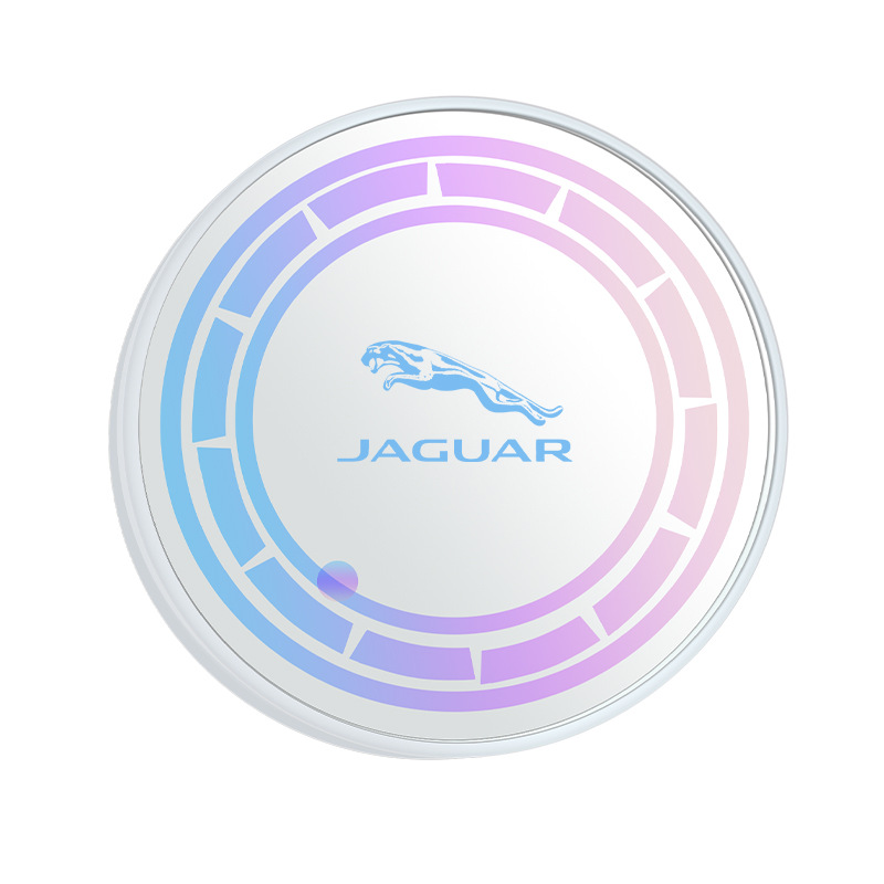 Aplicable a la ventana triangular de Jaguar, luz de atmósfera de inducción inteligente del automóvil, iluminación decorativa de color iluminada, luz de atmósfera LED