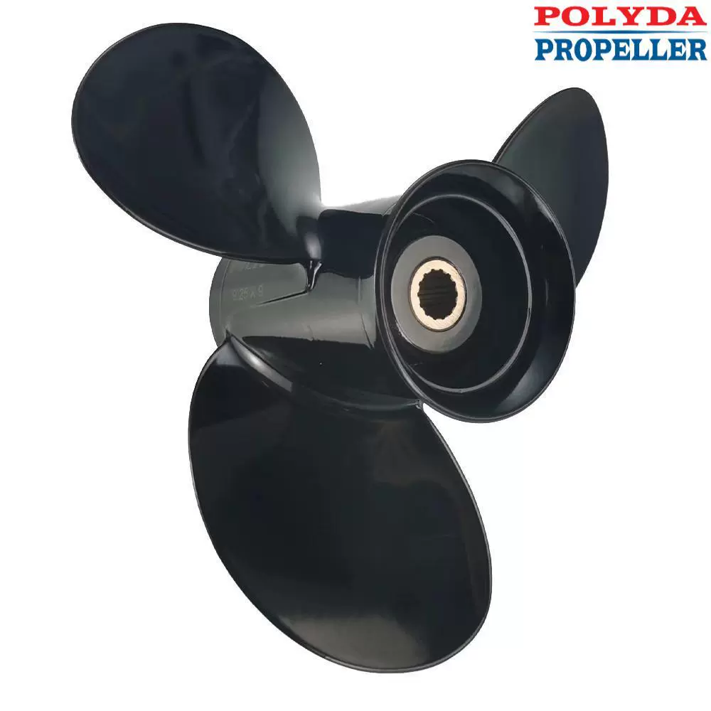 POLYDA 水星9.9-20HP铝合金螺旋桨, 船用船外机螺旋桨