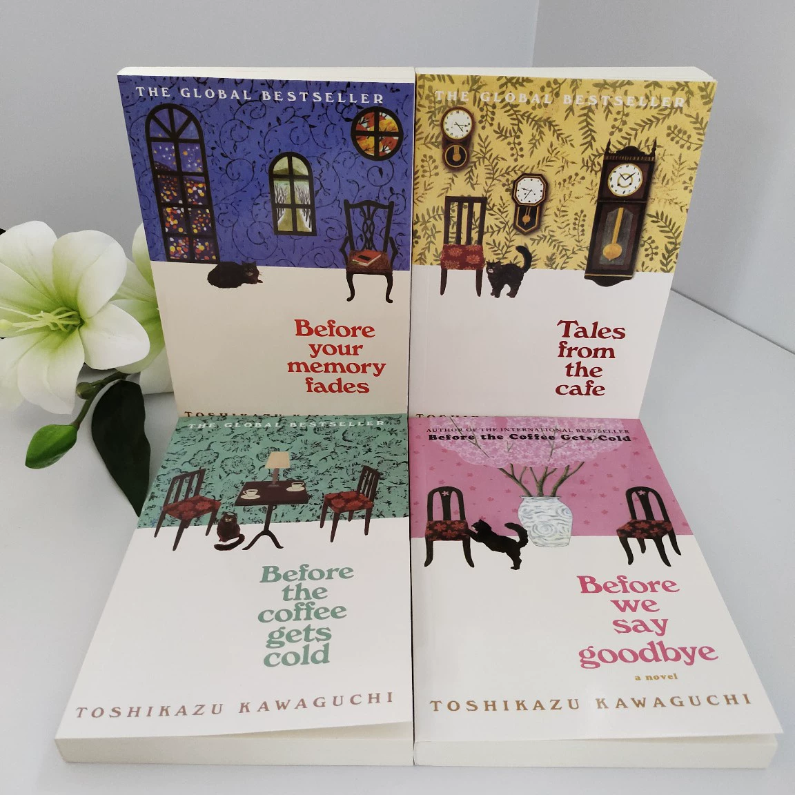 Комплект книг (Toshikazu Kawaguchi) Before We Say Goodbye / Before the Coffee Gets Cold — 4 тома на английском