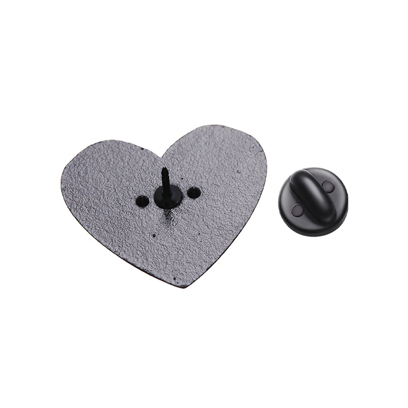 Cartoon Style Pin Heart Shape Eye Skull Alloy Plating Unisex Brooches display picture 1