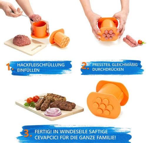 Kitchen gadgets Meat press Sausage hot dog meat stick maker Meat stick meatball model