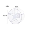 Wall-mounted rotating storage box [white]
